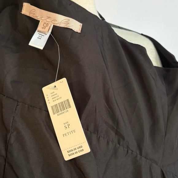 MWT Anthropologie Hutch Iridescent Floral Wrap Maxi Dress S Petite - Picture 17 of 17